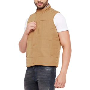 Chalecos de Invierno Personalizados para Hombre, Chaqueta sin Mangas de Forro Polar Cálido para Exteriores y Chaqueta con Dos Bolsillos Laterales - Product Image 2