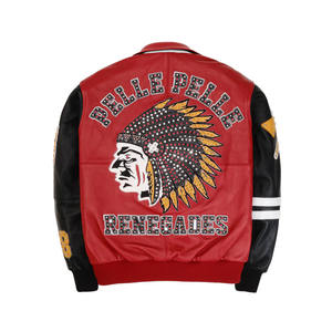 Chaqueta Varsity de Invierno para Hombre, Personalizada, de Alta Calidad, con Cierre Frontal, Logotipo Bordado Personalizado, de Secado Rápido - Product Image 2