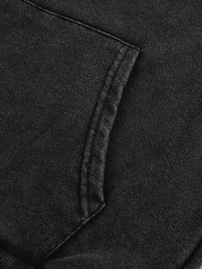 Pull à capuche unisexe de haute qualité OEM Vente en gros de conception personnalisée délavée à l'acide pour hommes et femmes - Product Image 5