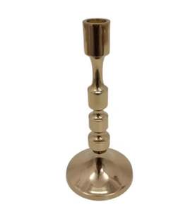 Nouvel arrivage Bougeoir décoratif en aluminium pour la maison et le mariage Finition en nickel Style américain T. light Holder Personnalisé - Product Image 2