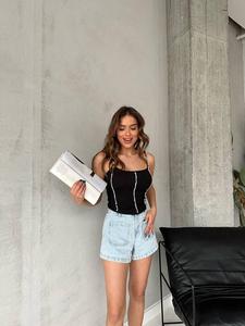 Mode dames débardeurs nouveaux vêtements à la mode 2024 été haut pour femme décontracté sans manches femmes vêtements noir - Product Image 3