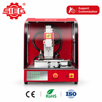 Mesin Penggilingan CNC Mini Vertikal Desktop SIEG Fa2, Mesin Penggilingan Tertutup Kompak untuk Laboratorium Pendidikan, Pelatihan, Fablab, Prototipe, dan Bengkel