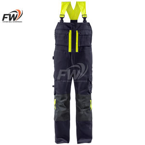 Vêtements de travail de sécurité haute visibilité ANSI Classe 2, avec poches multiples, tissu réfléchissant, logo personnalisé, vêtements de travail multi-usages - Product Image 1