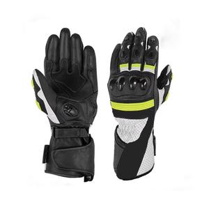 Gants de moto en cuir classiques, gants de protection/gants de pilote de moto/gants de moto personnalisés, marque privée - Product Image 1