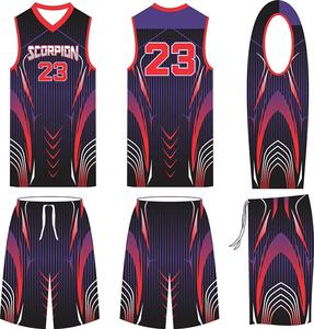 Nouveauté 2026 : Ensemble Maillot et Short de Basketball par Sublimation – Tenue de Sport d'Entraînement OEM - Product Image 5