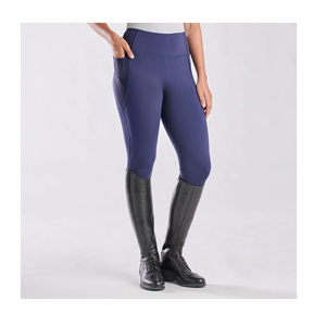 Ropa ecuestre personalizada, mallas deportivas, pantalones con bolsillo lateral, mallas elásticas de cuatro vías a la moda para montar a caballo, medias - Product Image 5
