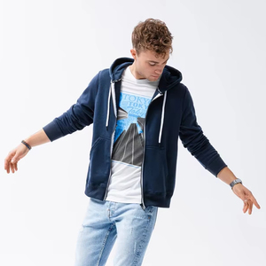 High Quality 100% Cotton <b>Men's</b> Winter <b>Pullover</b> Hoodies Thermal Custom Printing Embroidery Fleece 2-Piece Wholesale - Product Image 1