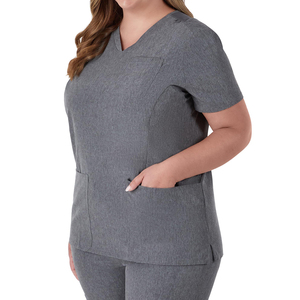 Summer Hospital <b>Scrubs</b> Wholesale Custom Stretch Breathable Women Sets Nursing <b>Scrubs</b> Hospital <b>Scrubs</b> <b>Uniforms</b> Sets Woven - Product Image 6