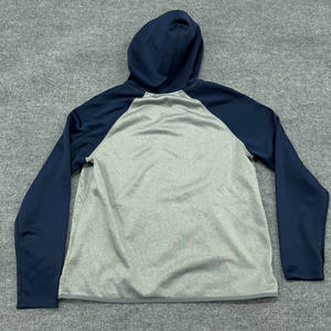 Meilleure qualité Custom Made 2 Color Panel Sweat à capuche 80% coton-20% Polyester Hoodie - Product Image 5