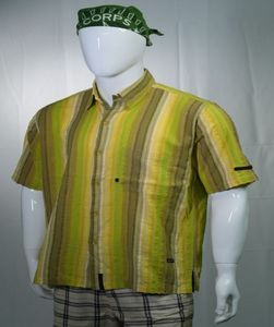 Camisa de manga larga de franela de algodón a cuadros transpirable para hombre OEM personalizada técnica teñida de hilo ligero cuello levantado 100% algodón - Product Image 3