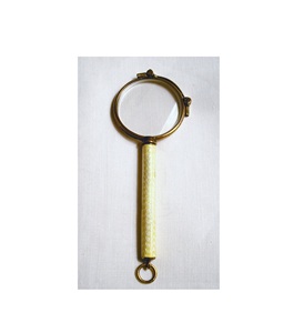 Loupe en métal en laiton antique décorative de collection unique adaptée aux cadeaux ou à l'affichage de la décoration intérieure - Product Image 4