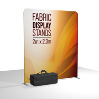 Spanduk Kain Tension JC, Counter Pop Up, Backdrop, Booth Pameran, Peralatan Pameran Dagang, Stand Pameran Dagang, Display Pameran Dagang