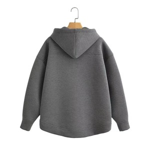 Sudadera con capucha de gran tamaño de alta calidad con hombros caídos de estilo informal para hombre, tendencia 2025 colores y diseño deseados OEM - Product Image 2