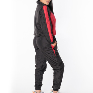 Wholesale Custom <b>Women</b> <b>Windbreaker</b> Tracksuits Sets Waterproof Breathable <b>Windbreaker</b> Tracksuit Sets - Product Image 4