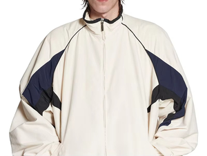 Survêtement en nylon de qualité personnalisable pour hommes, jogging d'entraînement hivernal décontracté, Offre Spéciale grande taille, matériau en néoprène, contraste pour la maison - Product Image 3