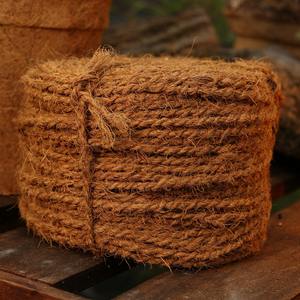 Vente en gros de rouleaux de corde en fibre de coco cordes torsadées naturelles cordes coco coco du meilleur fabricant - Product Image 3