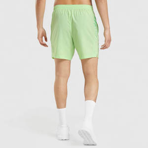 <b>Men's</b> High Quality Customized Summer Gym <b>Shorts</b> Comfortable OEM High Street Style Solid Pattern Nylon Elastic Waist Closure Sale - Product Image 2