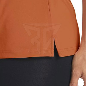 เสื้อยืดลำลองผู้หญิง ผ้าฝ้าย 100% ระบายอากาศ แห้งเร็ว สำหรับฤดูร้อน พร้อมโลโก้สั่งทำได้ - Product Image 4