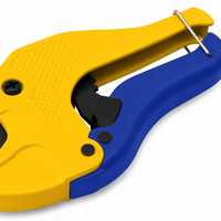Cortador de Tubos de PVC con Trinquete, Herramienta para Cortar Tubos de Plástico de 0-42 mm, para Instalaciones de Plomería