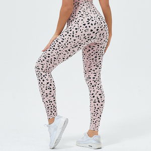 Leggings de sports d'hiver OEM de haute qualité pour femmes, pantalons de gym, de fitness, de course, de yoga, respirants et tricotés, vêtements de sport en gros - Product Image 3