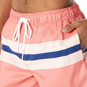 Customized Logo <b>Men</b> Solid Color Beach Shorts Wholesale <b>Trunk</b> Quick Dry Swim <b>Trunks</b> With Print <b>Men</b> Shorts - Product Image 5