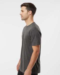 เสื้อยืดผ้าคอตตอน/โพลีเอสเตอร์สำหรับผู้ชายผ้าคอตตอน/โพลีเอสเตอร์เนื้อนุ่มป้องกันการหดตัวของ50/50 - Product Image 5