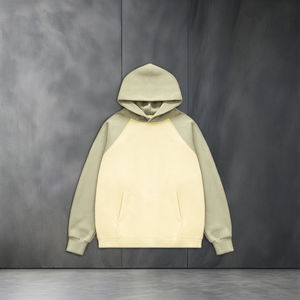 เสื้อมีฮู้ดและสเวตเตอร์ผ้าฝ้ายผสมสำหรับผู้ชายเสื้อออกกำลังกายสำหรับฤดูหนาวรุ่นเฮฟวี่เวทผ้า100% ปักลาย3D พื้นฐาน - Product Image 3