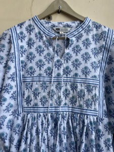 Vestido largo bohemio con estampado floral para mujer, vestido de algodón de verano de talla grande con bordado y decoración de borlas, estilo informal - Product Image 3