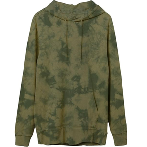 Sudaderas térmicas de peso pesado de 350g para hombre Logotipo personalizado 100% Sudaderas con capucha de lana de algodón Tie Die Logo bordado Essentials de invierno - Product Image 6