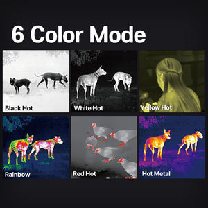 Cámara Térmica Táctica Compacta ZeroBeam KTC K1 con Zoom X4, Sensibilidad de 30mk, Campo de Visión de 15, Visión Nocturna para Detección en Exteriores y Trabajo de Campo - Product Image 6