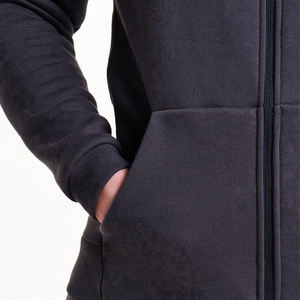 Men's Slim Fit Jogging Track Suits Custom Logo Blank Zipper Breathable Cotton Plain Winter Sports Wholesale for Adults - Product Image 4