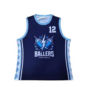 Maillots de basket-ball américains personnalisés d'usine OEM derniers maillots de basket-ball réversibles du Pakistan-Sialkot Printed Technics - Product Image 6