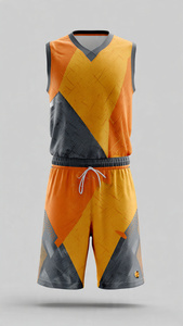 Maillot de basket-ball sans manches, uniforme d'entraînement de football, uniforme de basket-ball, col en V, maillot de football sans manches, hauts pour hommes - Product Image 4