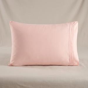 Taie d'oreiller en soie 100% premium (50x70 cm) avec un élégant détail plissé - Literie anti-âge et soin des cheveux - Product Image 6