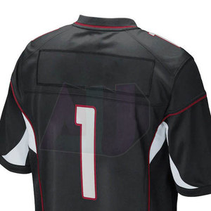 Tenues de football américain respirantes à manches courtes avec coutures renforcées et tissu extensible pour une performance athlétique supérieure - Product Image 2