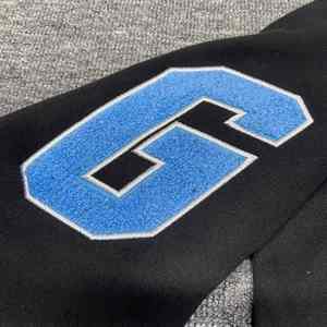 2025 transfrontalier nouveau produit hommes lâche décontracté à la mode marque à capuche 100% coton imprimé sweat à capuche - Product Image 2