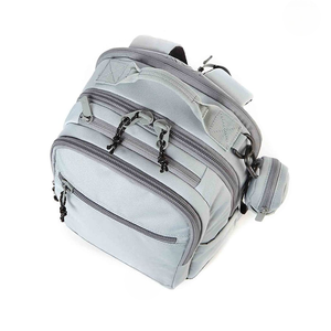 <b>Simple</b> Fashionable Waterproof Multifunctional Unisex <b>Backpack</b> for College High School Students Durable Polyester Vietnam Zipper - Product Image 4