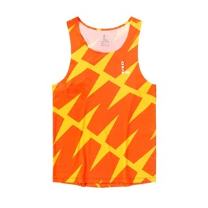 Gilet de sport d'été en tissu doux sans couture pour marathon de course à pied Top Track Field Training jersey shirt - Product Image 3