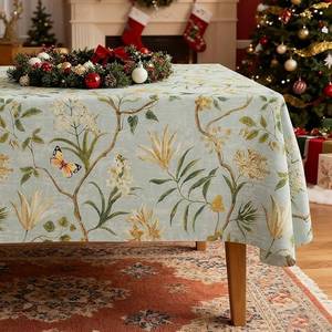 Nappe en coton et lin doux, écologique et polyvalente pour table à manger à prix abordable - Product Image 3