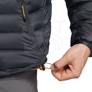 Veste d'hiver matelassée pour homme à porter au quotidien, faible MOQ, avec un rembourrage chaud et des lignes épurées pour un look décontracté intemporel - Product Image 6