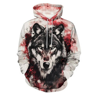 Sudaderas básicas de impresión digital de alta calidad Proveedor directo de fábrica Sudadera con capucha de impresión digital ligera y cómoda para hombres - Product Image 2