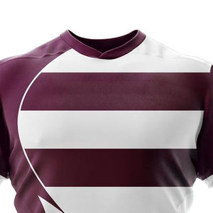 Vente en gros d'uniformes de rugby respirants de haute qualité pour hommes 20 ensembles de quantité minimale de commande à séchage rapide imprimés avec logo personnalisé - Product Image 6