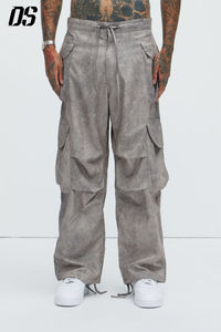 Calças Jeans Hip Hop de Alta Qualidade, Resistentes ao Vento e ao Desgaste - Calças de Denim Masculinas Largas e Únicas - Product Image 5