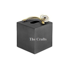 Stainless Steel And Brass Napkin Storage <b>Holder</b> With Prime Quality <b>Tissue</b> <b>Holder</b> For <b>Kitchen</b> Bathroom Usage - Product Image 5