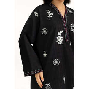 Conjunto Coordinado Bordado Dobby IPST-44817-A, Ropa de Verano Estilo Bohemio para Mujer, Tallas XS, XXS, L, Pantalones Ajustados, Falda hasta la Rodilla - Product Image 1