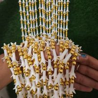 Rajnigandha Jasmine Garland Buds String Nikha dan India latar belakang pernikahan dekorasi Lilly Flower Tube Rose candi dekorasi panggung pesta
