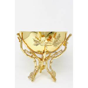 Nouveau brûleur d'encens décoratif en métal de couleur noire de forme ronde avec support ou support coulé de couleur or fournitures en forme de branche d'arbre - Product Image 5