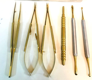 Kit de Microcirugía Dogmatic International Castroviejo, Certificado CE, Reutilizable, Manual, de Acero Inoxidable, Instrumento Dental de Color - Product Image 6