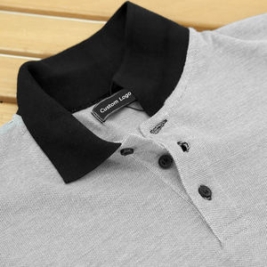 เสื้อโปโลเล่นกอล์ฟของผู้ชาย,เสื้อโปโลเล่นกีฬาแขนสั้นใส่สบายทำจากไม้ไผ่ของผู้ชาย - Product Image 5