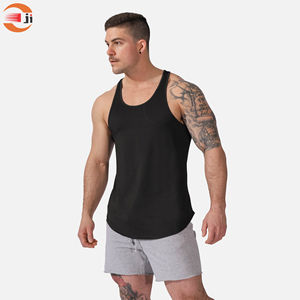 Camisetas sin mangas para hombre hechas a medida, chalecos y camisetas de fitness de alta calidad, estilo informal de proveedor de Pakistán - Product Image 4
